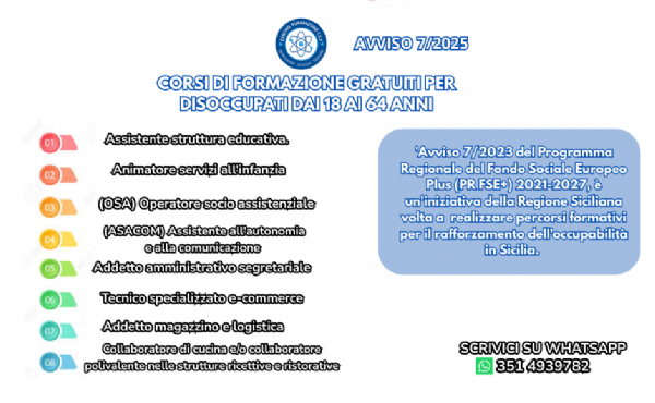AVVISO 7.2023 SECONDA FINESTRA 2025